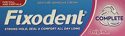 Fixodent Original Denture Adhesive Cream 47g x 3 Packs - Bargain Genie