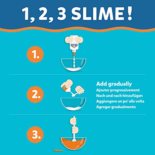 Elmer's Colour Slime Kit | Slime Supplies Include Washable Colour PVA Glue