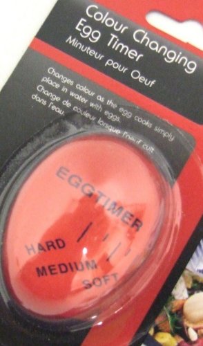 COLOUR CHANGING PERFECT EGG TIMER - GOES IN PAN - Bargain Genie