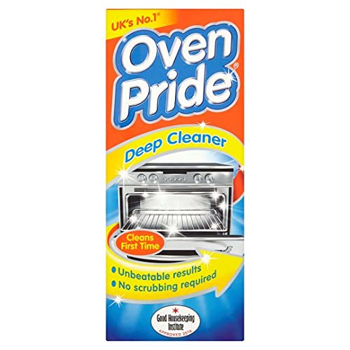 Oven Pride Complete Cleaning Kit Includes Bag for Cleaning Racks, Orange, 1000 millilitre - Bargain Genie
