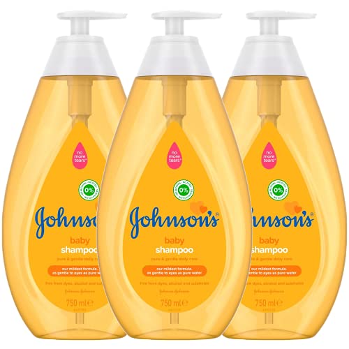 Johnson's Baby Shampoo 750ml (Pack of 3)