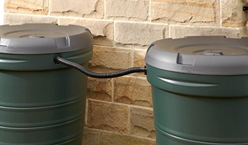 Water Butt Link Connecting Kit complete with Hose and 2 Connectors - Bargain Genie