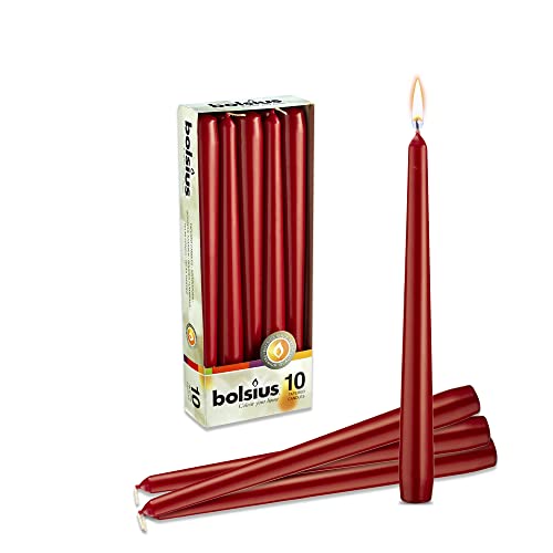 Price's Candles - Dinner Candles - Unscented - Slow Burning Candles - Multi-Purpose - Smokeless Candles - Bargain Genie
