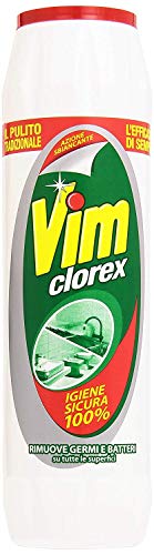 Vim Classic Scourer Extra Whitening Powder with Bleach, 750 g (Pack of 2) - Bargain Genie