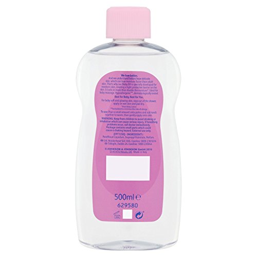 Johnson's Baby Oil 500ml - Bargain Genie