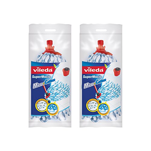 Vileda Supermocio Micro and Cotton Mop Refill - Bargain Genie