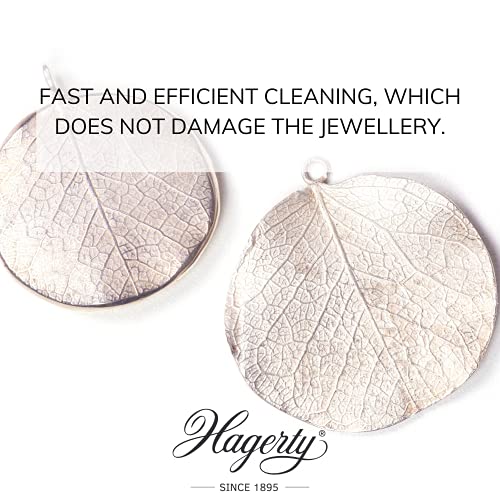 Hagerty Silver Clean Jewelry Immersion Bath for Cleaning Silver and Silver Jewelry 170ml I Fast and Effective Cleaning Liquid Silver with Basket I Renews Jewelry Shine in Just 3 Minutes - Bargain Genie