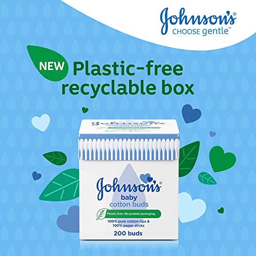 Johnson Cotton Buds, 200 Count - Bargain Genie
