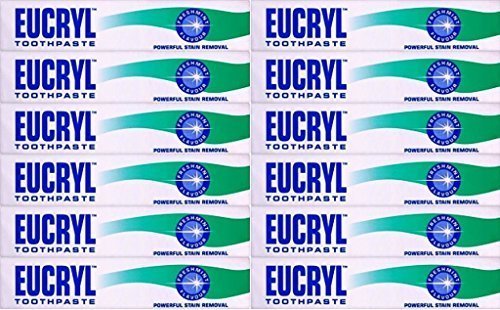 Eucryl Freshmint Smokers Toothpaste 50ml x 12 Packs by Eucryl