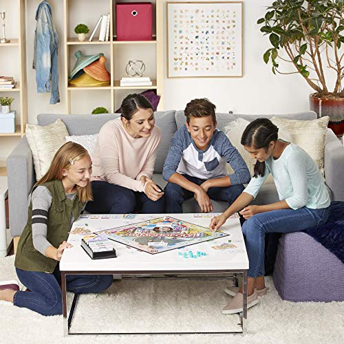 Hasbro Ms. Monopoly Board Game; First Game Where Women Make More Than Men; Features Inventions by Women; Game for Families and Kids Ages 8 and Up - Bargain Genie