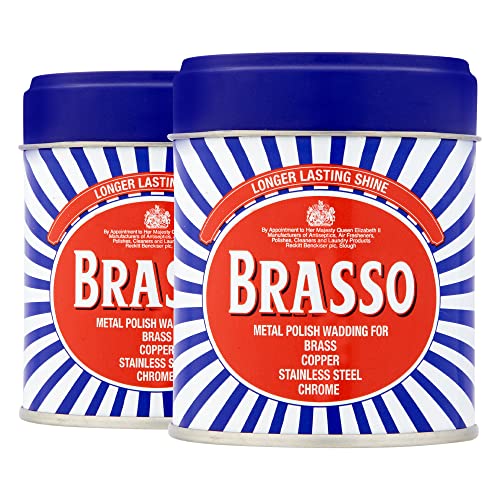 Brasso Metal Polish Wadding 75 g (2) - Bargain Genie