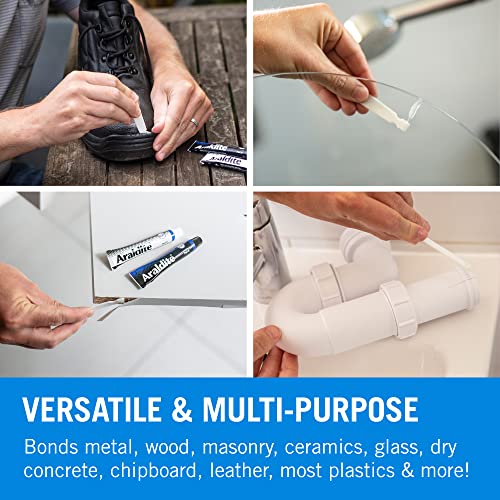 Araldite Standard 2-Part Epoxy, 15ml. Ultra Strong, Multipurpose & Solvent-Free Adhesive Ideal as Ceramic Glue, Plastic Glue, Metal Glue, Jewellery Glue & Glass Glue. For Durable Bonding & Repairs