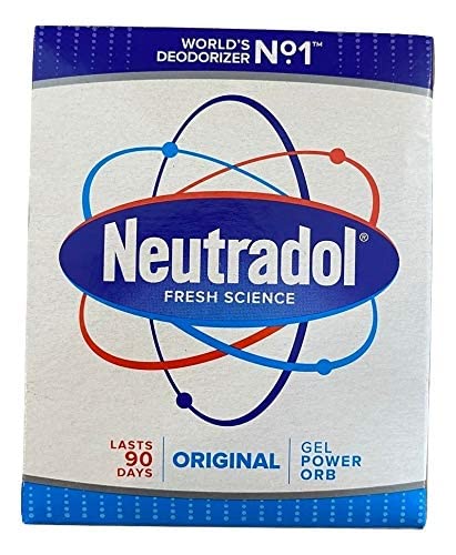 Neutradol Gel Power Orbs x 3 Orbs. 1x Super Fresh, 1x Fresh Pink, 1x Original for Clean, Fresh Air at Home and at Work - Bargain Genie