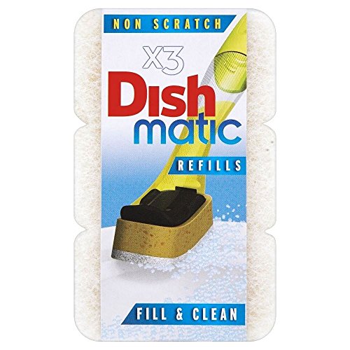 Dishmatic Non Scratch Refills (3) - Pack of 2