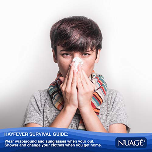 Nuage Hayfever Relief Wipes - Allergy Relief, Natural Remedy for Hay Fever, 30 Wipes (12 Packs)