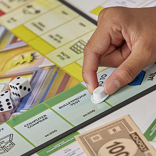 Hasbro Ms. Monopoly Board Game; First Game Where Women Make More Than Men; Features Inventions by Women; Game for Families and Kids Ages 8 and Up - Bargain Genie