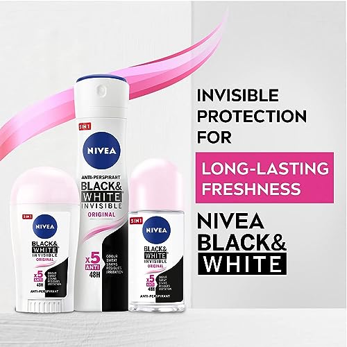 Nivea Invisible for Black & White Woman Deo Roll-On 50 ml