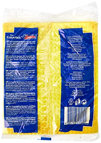 Essentials Sponge Cloths (Pack 4) - Bargain Genie