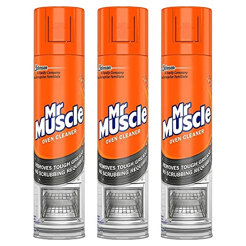 Mr Muscle Oven Cleaner 300ml Pack of 3 - 890938 x 3 - packaging may vary - Bargain Genie