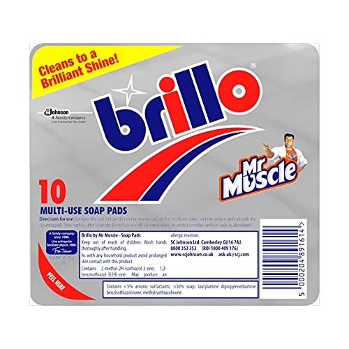 Johnson Brillo Pads X 10 - Bargain Genie