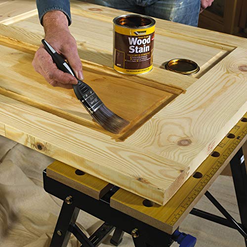 Everbuild EVBWSNO250 250 ml Quick Dry Wood Stain - Satin Natural Oak_P - Bargain Genie