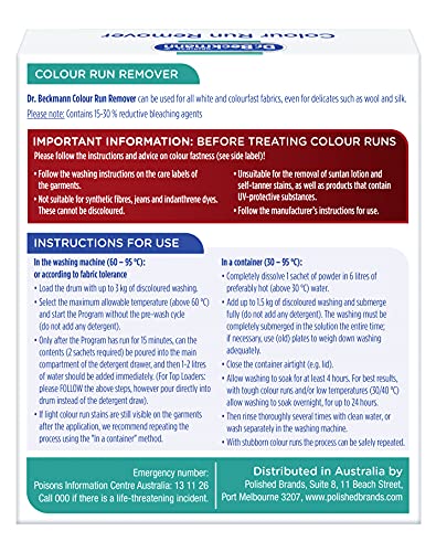 Dr. Beckmann Colour Safe Colour Run Remover