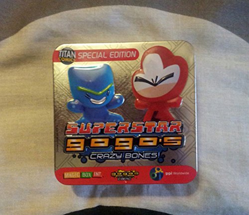 GoGo Crazy Bones SUPERSTAR Special Limited Edition Collectors Tin+ FREE MOSH KEYRING - Bargain Genie