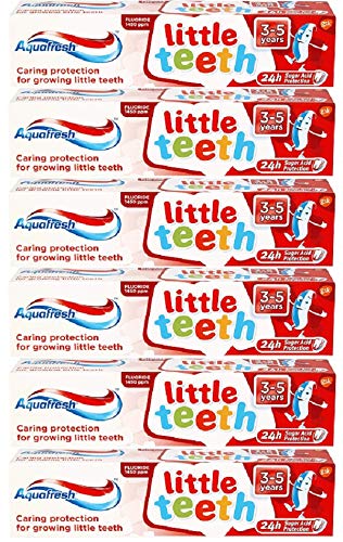 Aquafresh Toothpaste Little Teeth 3-5 Years 50ml Parent - Bargain Genie