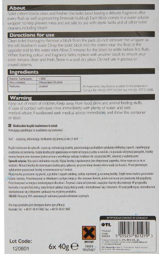 Keep It Handy Blue Flush x 6 (Pack of 8, Total 48 Blocks) - Bargain Genie