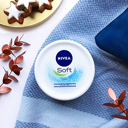 Nivea Soft Cream Pack of 4 x 200 ml) - Bargain Genie