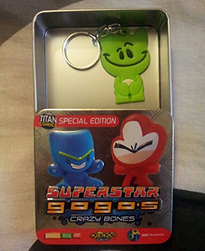 GoGo Crazy Bones SUPERSTAR Special Limited Edition Collectors Tin+ FREE MOSH KEYRING - Bargain Genie