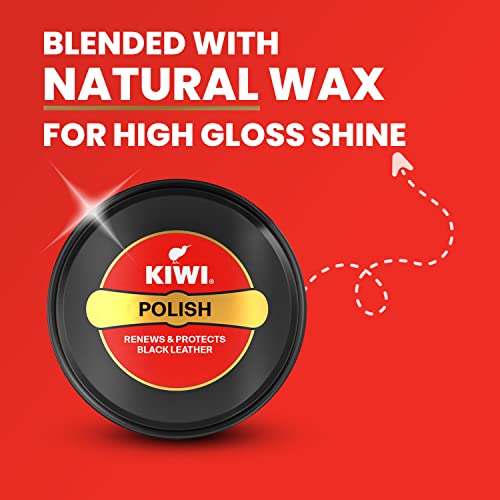 Kiwi Shoe Polish Black - Bargain Genie