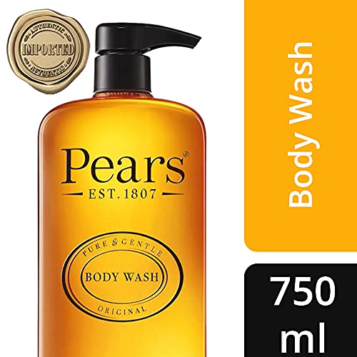 Pears Pure & Gentle Body Wash x 2 750ml | Made With Natural Oils and Soap Free Nourishing Moisturisation Extracts - Bargain Genie