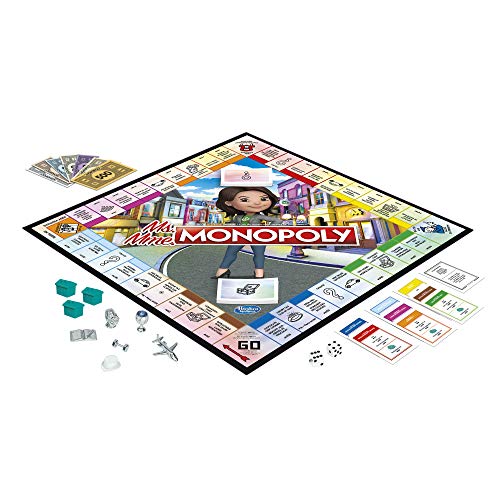 Hasbro Ms. Monopoly Board Game; First Game Where Women Make More Than Men; Features Inventions by Women; Game for Families and Kids Ages 8 and Up - Bargain Genie