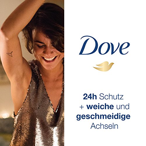 Dove Powder Anti-perspirant Deodorant Spray pack of 6 with ¼ moisturising cream for 48 hours of protection 150 ml