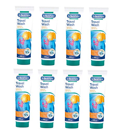 8x Dr. Beckmann Non-Bio Travel Wash 100ml - Bargain Genie