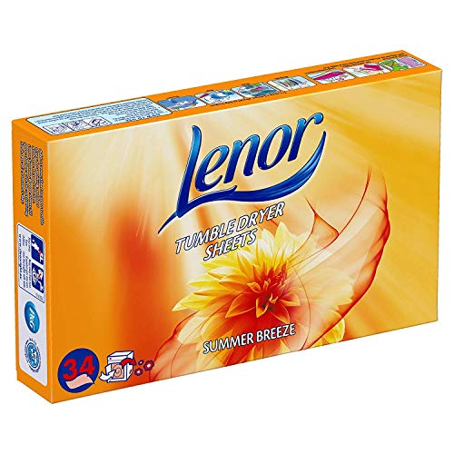 Lenor Fabric Softener Tumble Dryer Sheets 408 Sheets (12 x 34 pack)