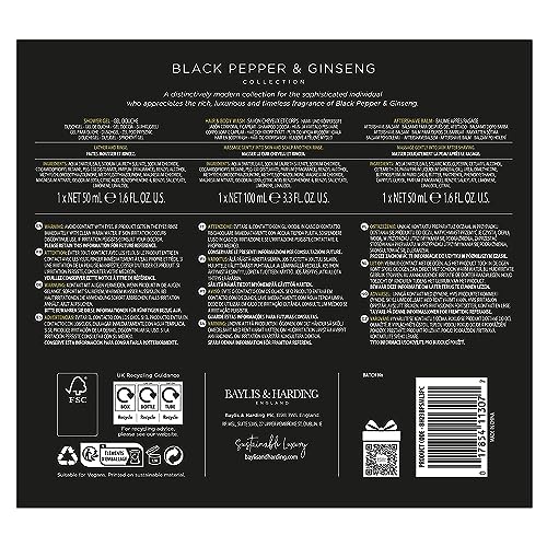 Baylis & Harding Black Pepper Gift Set
