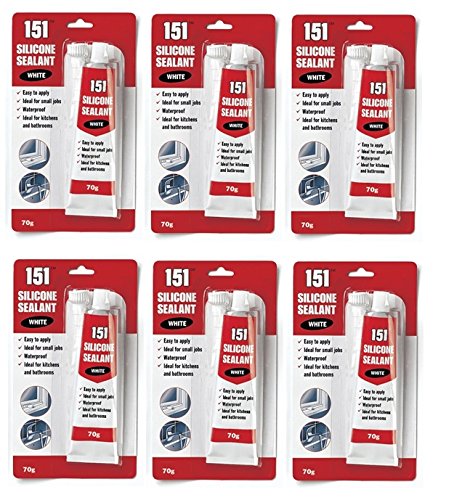 6x Silicone Sealant - Bargain Genie