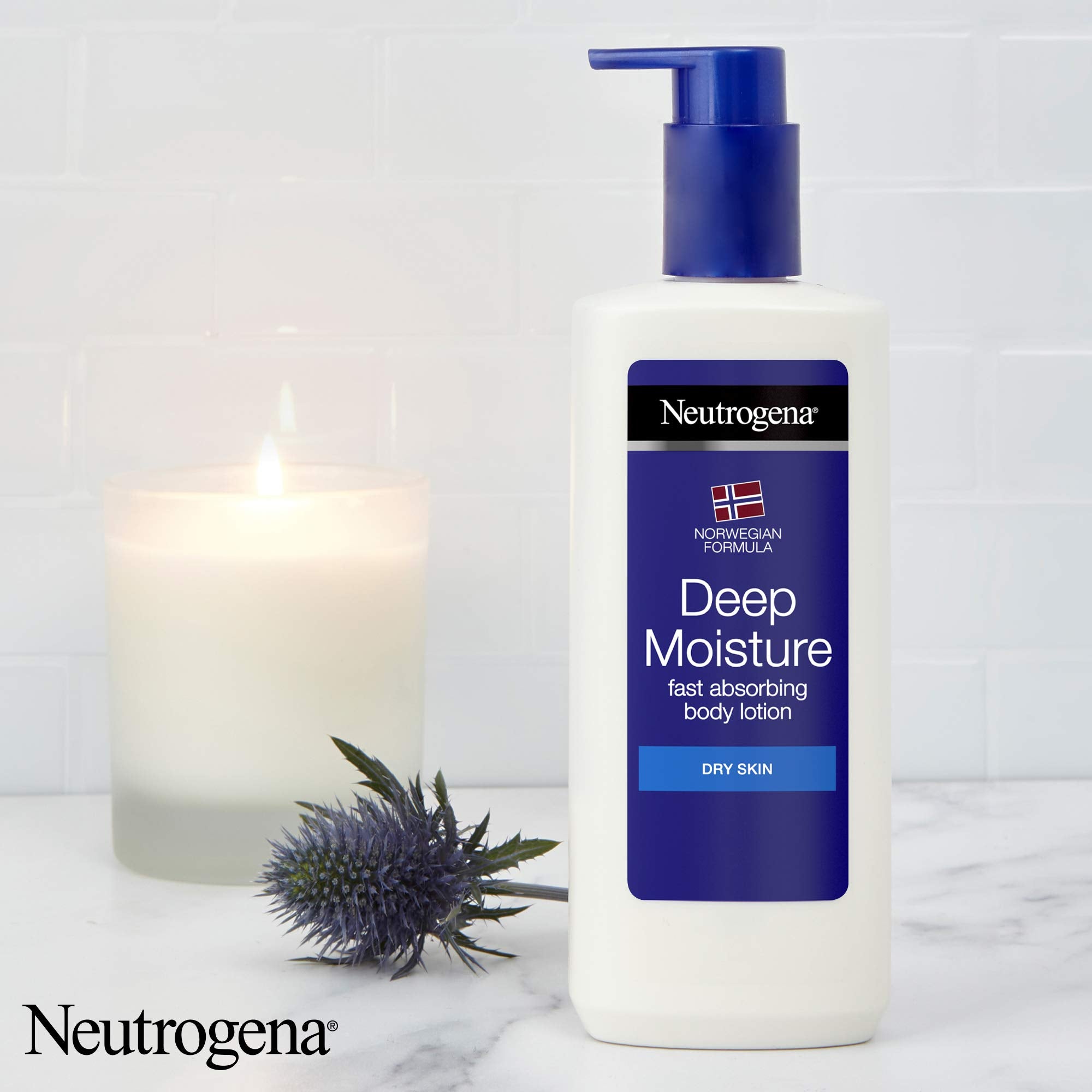 Neutrogena Deep Moisture Fast Absorbing Body Lotion 250 ml 24 Hour Moisturisation