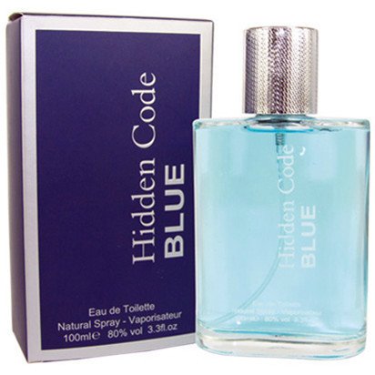 HiddenCode Blue Mens Fragrance Eau De Toilette Spray New Pour Homme 100ml