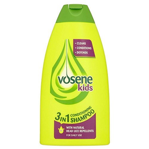 Vosene Kids 3in1 Conditioning Shampoo with Head Lice Repellent (250ml) - Pack of 2 by Vosene