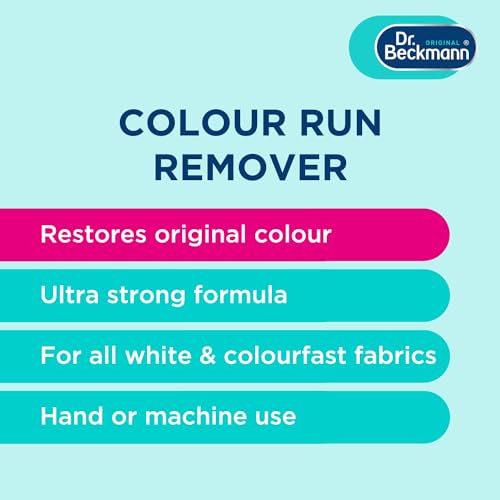 Dr. Beckmann, Colour Run Remover White, 1 Count