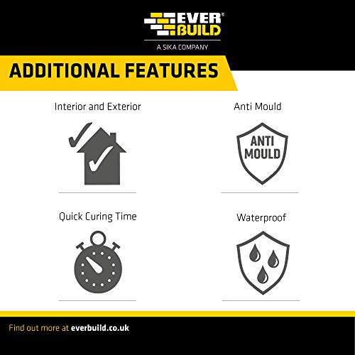 Forever Grey - Anti-mold silicone mastic for areas of high humidity