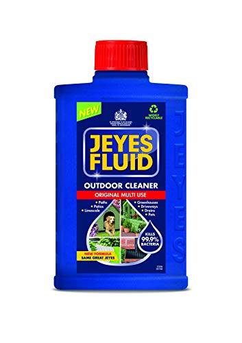 Jeyes Fluid Outdoor Cleaner & Disinfectant for Paths, Patios, Driveways, Pet Housing & Unblocking Drains