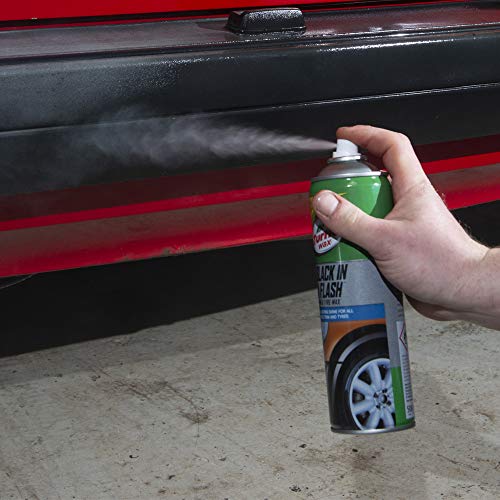 Turtle Wax 51777 Black In A Flash Tyre & Trim Cleaning Spray Shine For Plastic and Trim Restoration