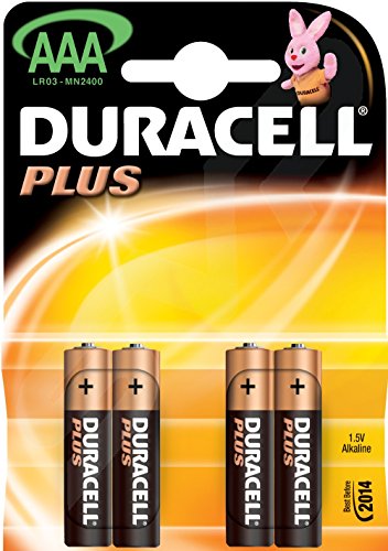 Duracell Plus AAA Batteries (8 Pack) - Alkaline 1.5V - Up To 100% Extra Life - Reliability For Everyday Devices
