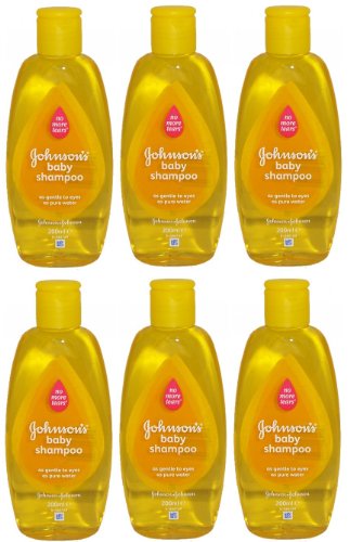 Johnson and Johnson baby Gold Shampoo - 6 PACK - BULK