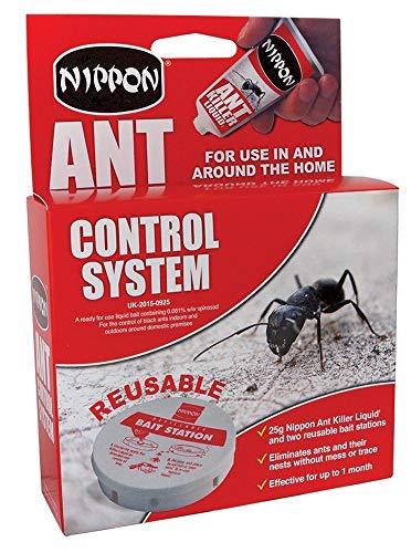 Nippon Ant Control System with 2 Traps and 25g Ant Killer Liquid (2)