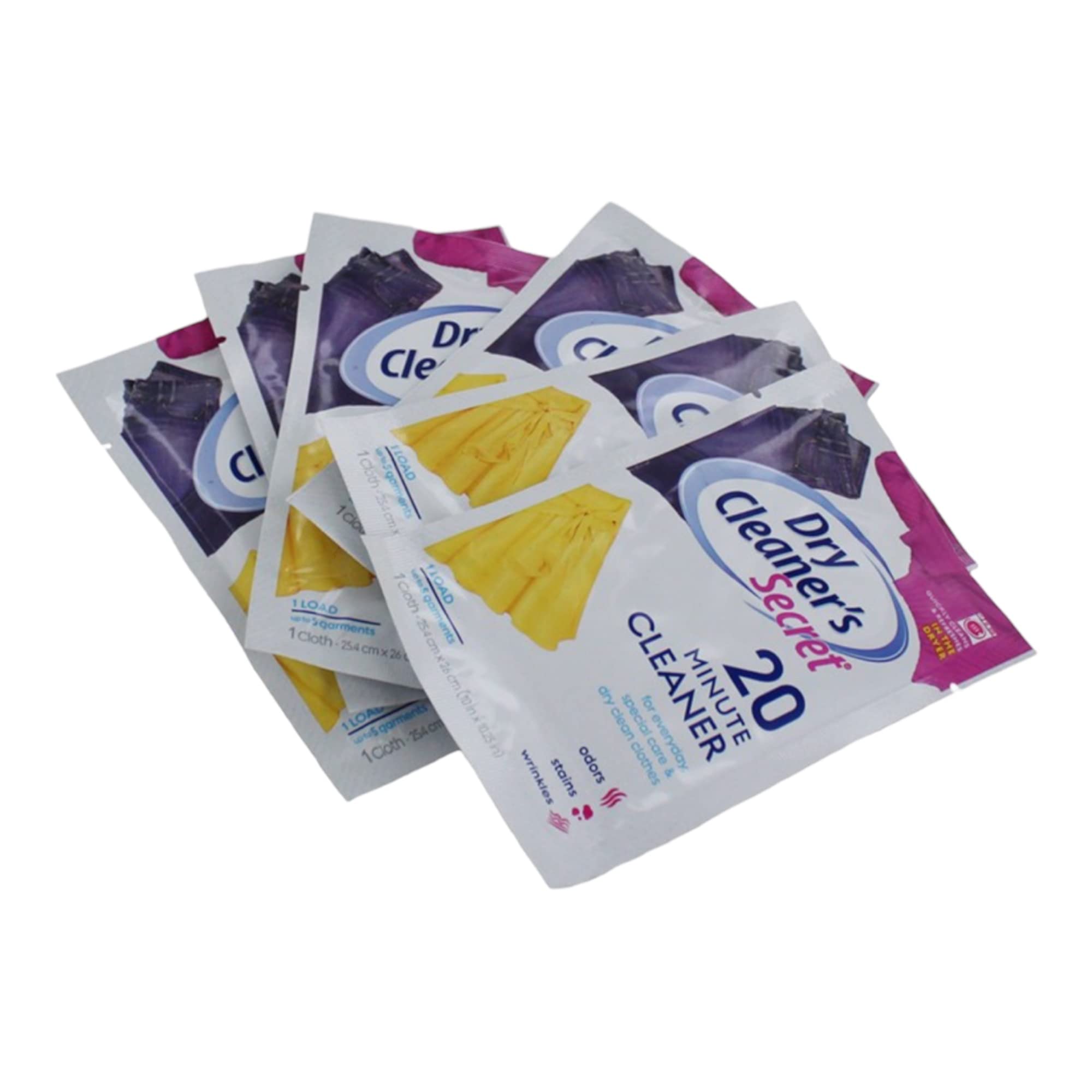 Quailitas Dry Care Cleaner [For 6 Cloths] – Home Dry Cleaning Sponge, Dry Time 20 Min, Special Care, Fragrance-Free Dry Cleaning Wipes for Jacket, Bag, Fabric – Laundry & Cleaning